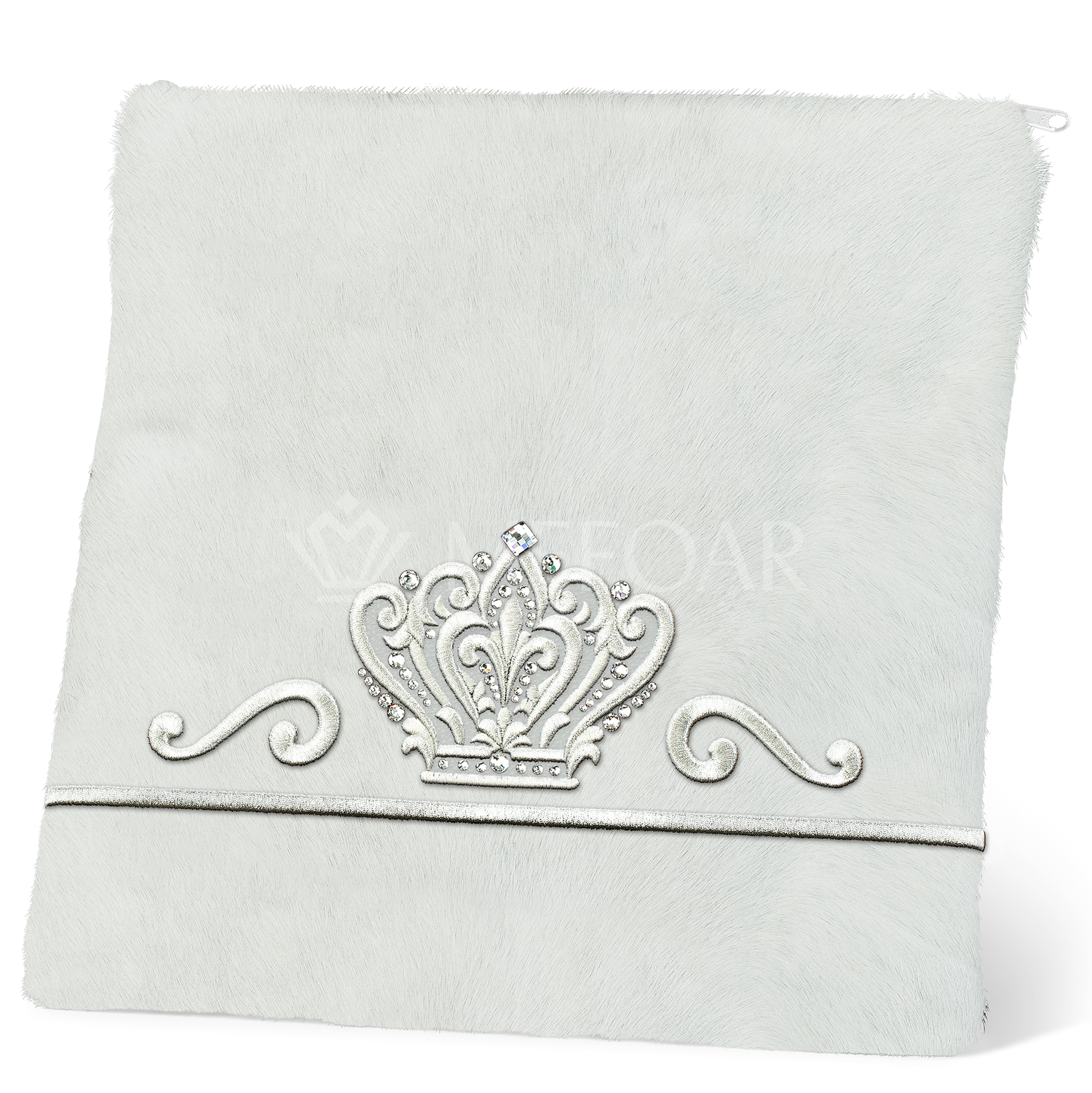 Tallis and Tefillin Bag Design #349 - Solid Fur - Tallis Bags view 5 | Judaica Square Lakewood