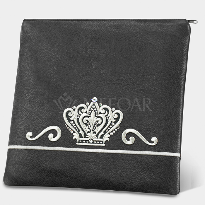 Tallis and Tefillin Bag Design #349 - Solid Leather - Tallis Bags | Judaica Square Lakewood