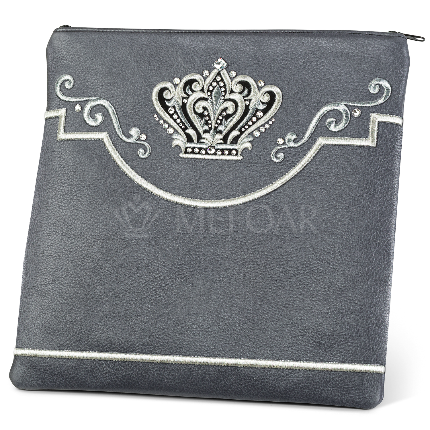 Tallis and Tefillin Bag Design #350 - Solid Leather - Tallis Bags view 2 | Judaica Square Lakewood
