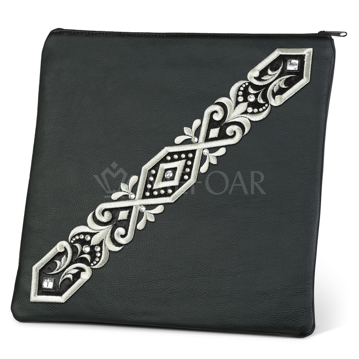 Tallis and Tefillin Bag Design #352 - Solid Leather - Tallis Bags | Judaica Square Lakewood