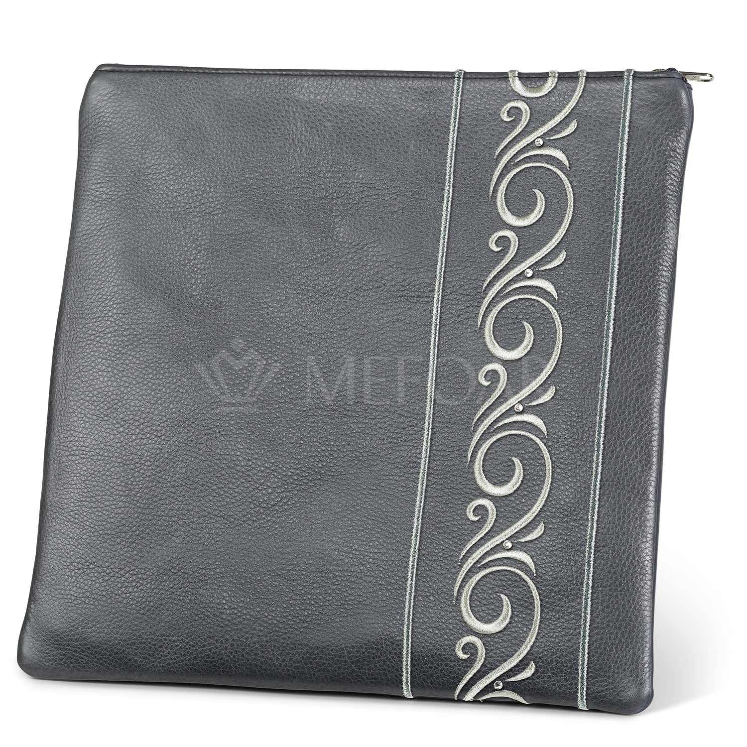 Tallis and Tefillin Bag Design #354 - Solid Leather - Tallis Bags view 2 | Judaica Square Lakewood