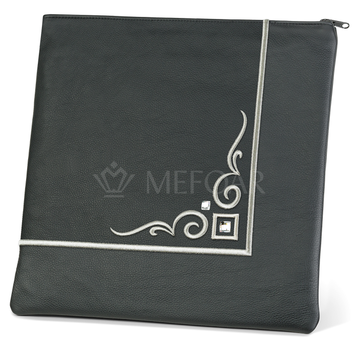 Tallis and Tefillin Bag Design #356 - Solid Leather - Tallis Bags | Judaica Square Lakewood