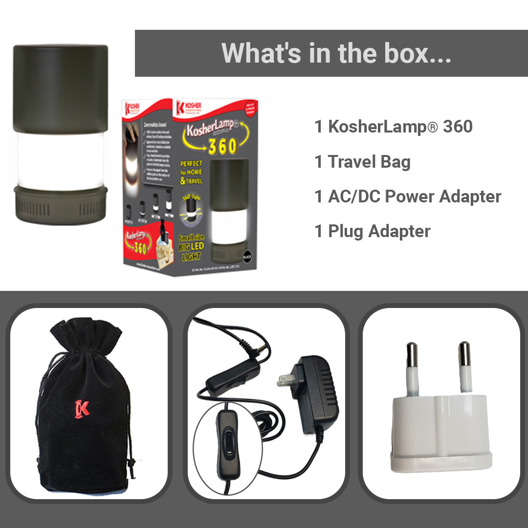 KosherLamp® 360 – Black