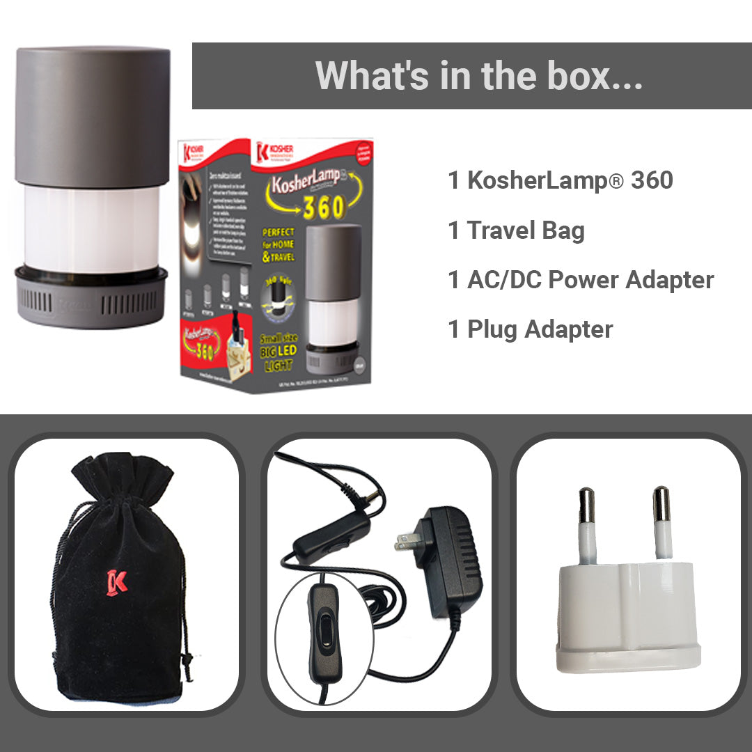KosherLamp® 360 – Gray