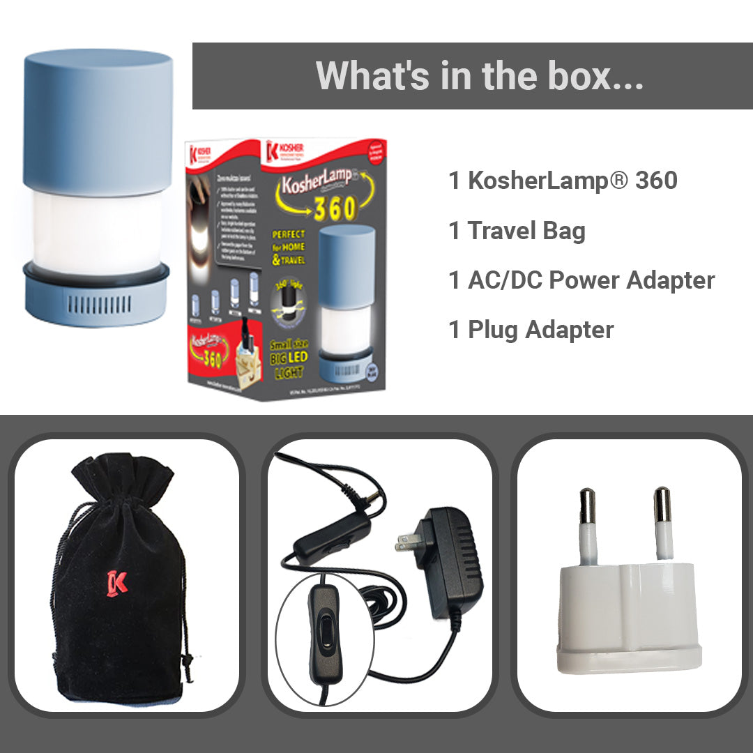 KosherLamp® 360 – Sky Blue