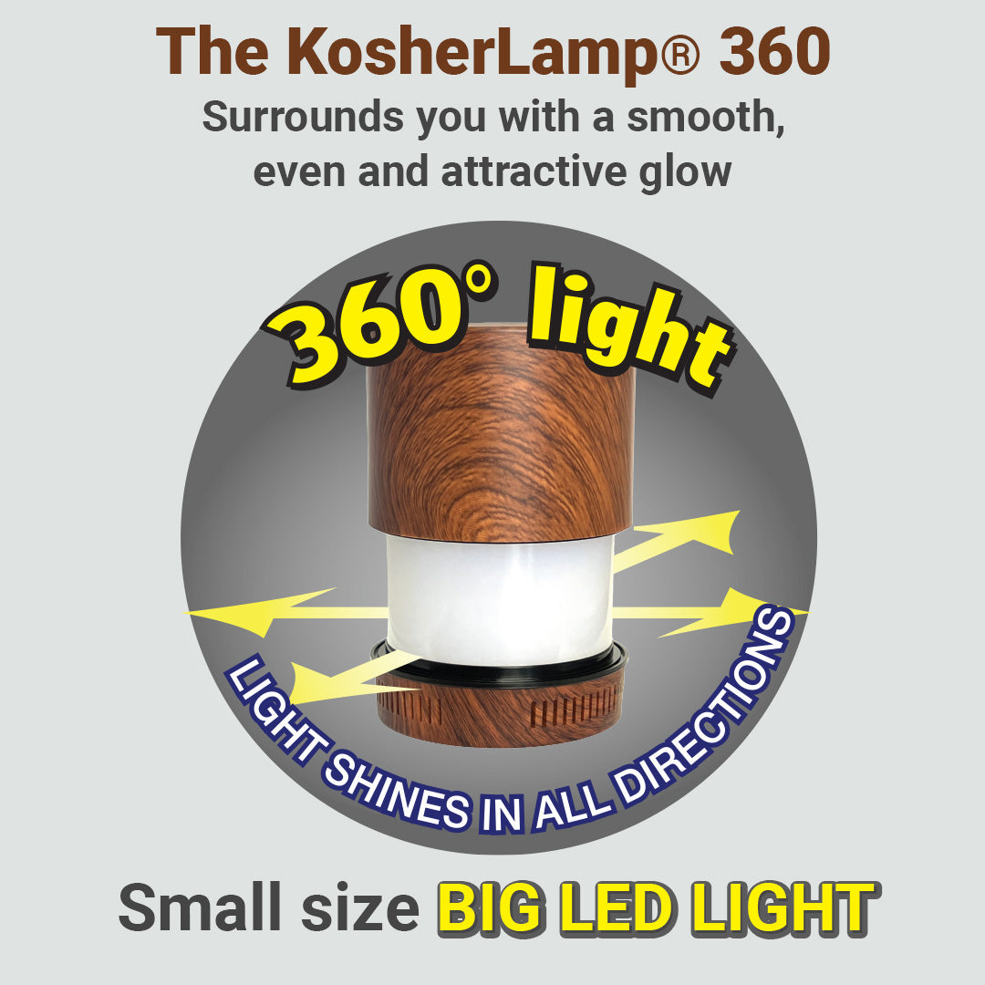 KosherLamp® 360 – Walnut