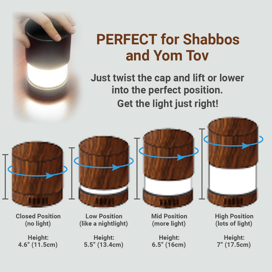 KosherLamp® 360 – Walnut