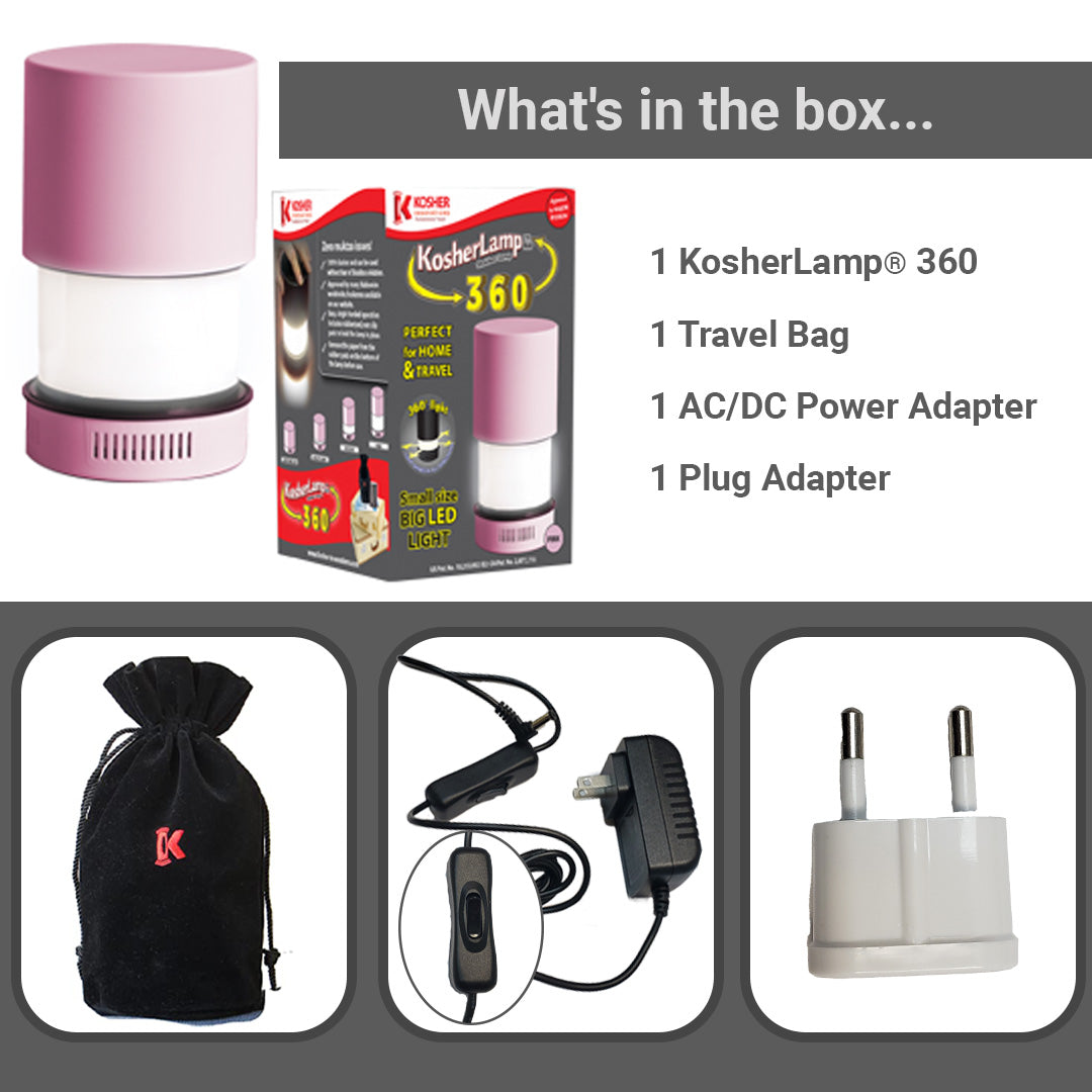 KosherLamp® 360 – Pink