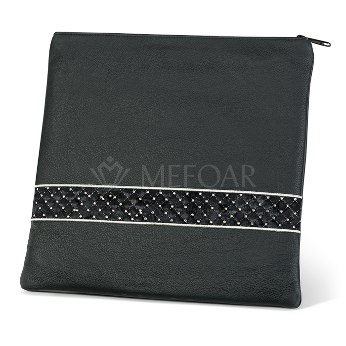Tallis and Tefillin Bag Design #372 - Solid Leather - Tallis Bags | Judaica Square Lakewood