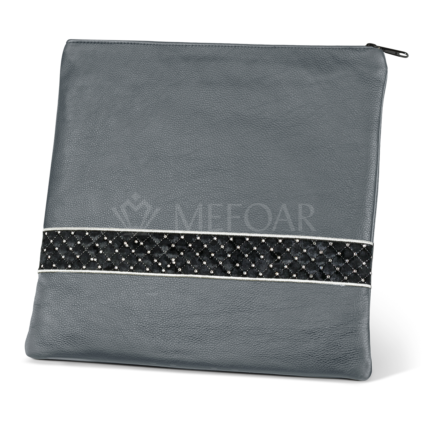 Tallis and Tefillin Bag Design #372 - Solid Leather - Tallis Bags view 2 | Judaica Square Lakewood