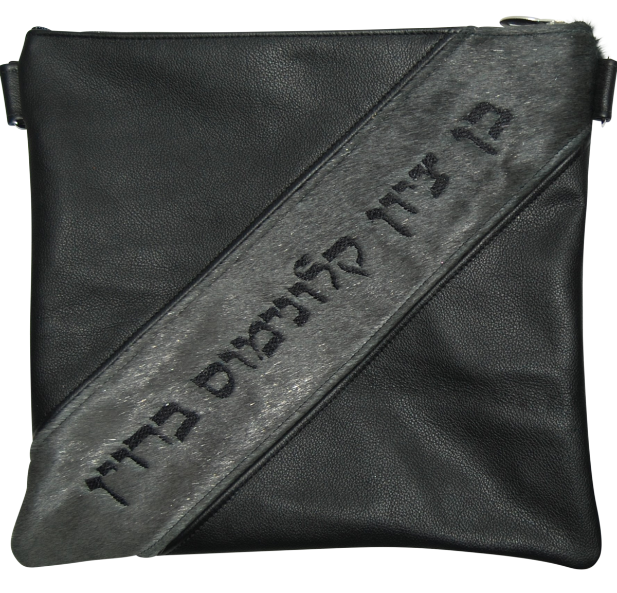 Prestige Exclusive Leather Tallit & Tefillin Bag (380G-BK)