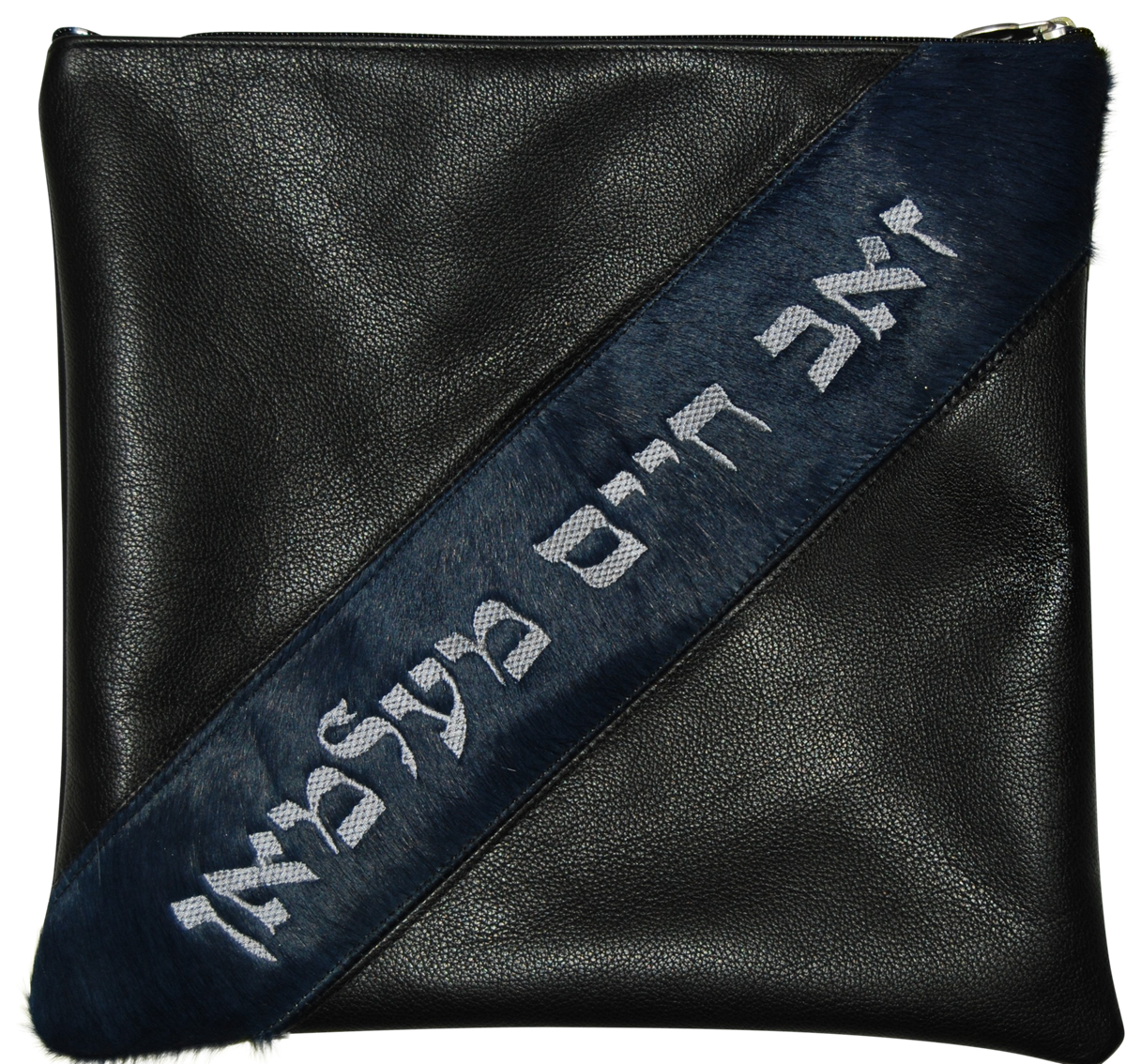 Prestige Exclusive Leather Tallit & Tefillin Bag (380G-BK3)