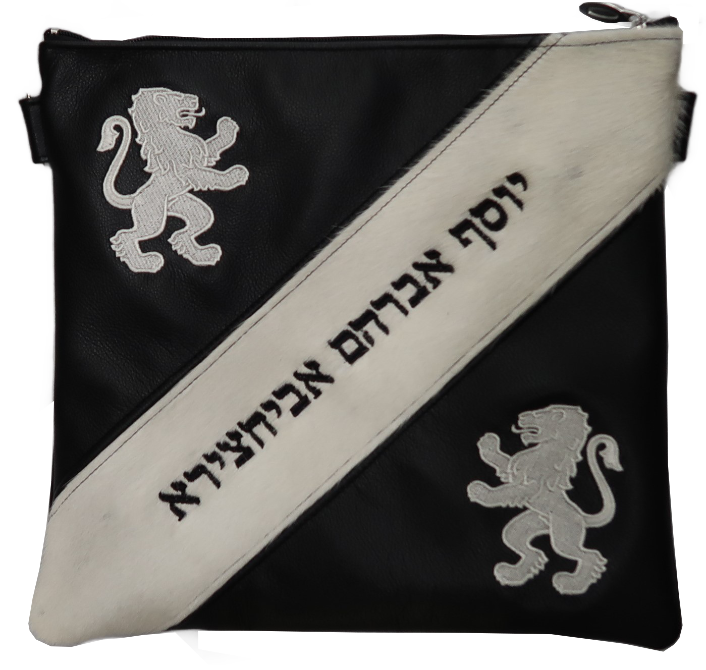 Prestige Supreme Leather Tallit & Tefillin Bag (380H-BK5)
