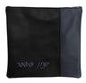 Prestige Leather Tallit & Tefillin Bag — Crown Design, Contemporary Collection (390C-BK2)