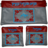 Prestige Leather Chabad Bar Mitzvah Set — Chabad & Crown Design, Contemporary Collection (395C-LG4)
