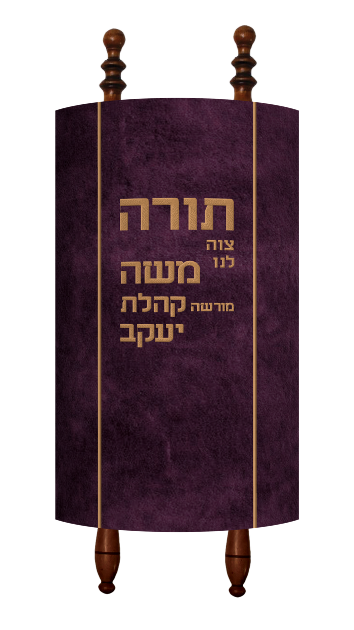 Prestige Velvet Torah Mantel (TM530-PL)