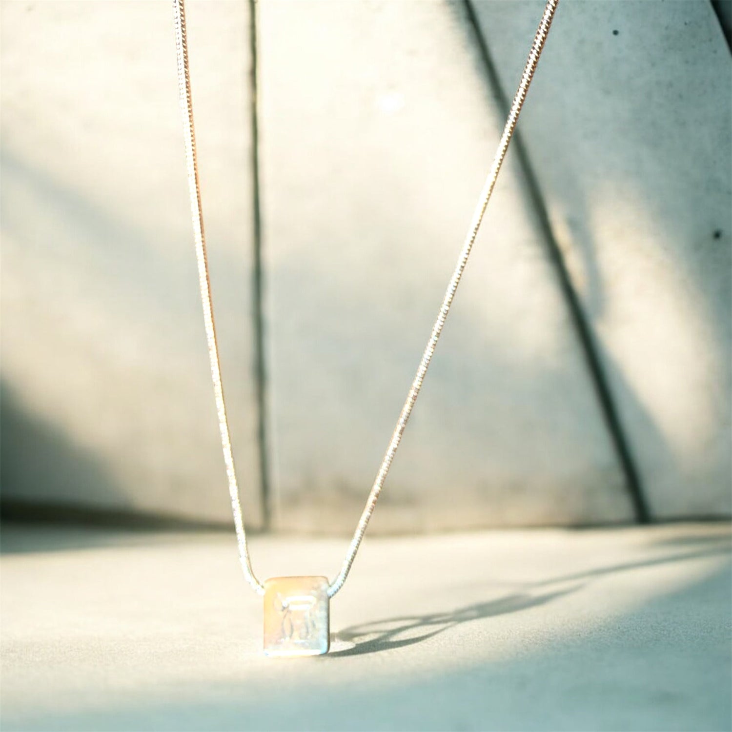 Vintage sterling charm bead with Star of David Chai and heart | Judaica Square Lakewood (view 5)