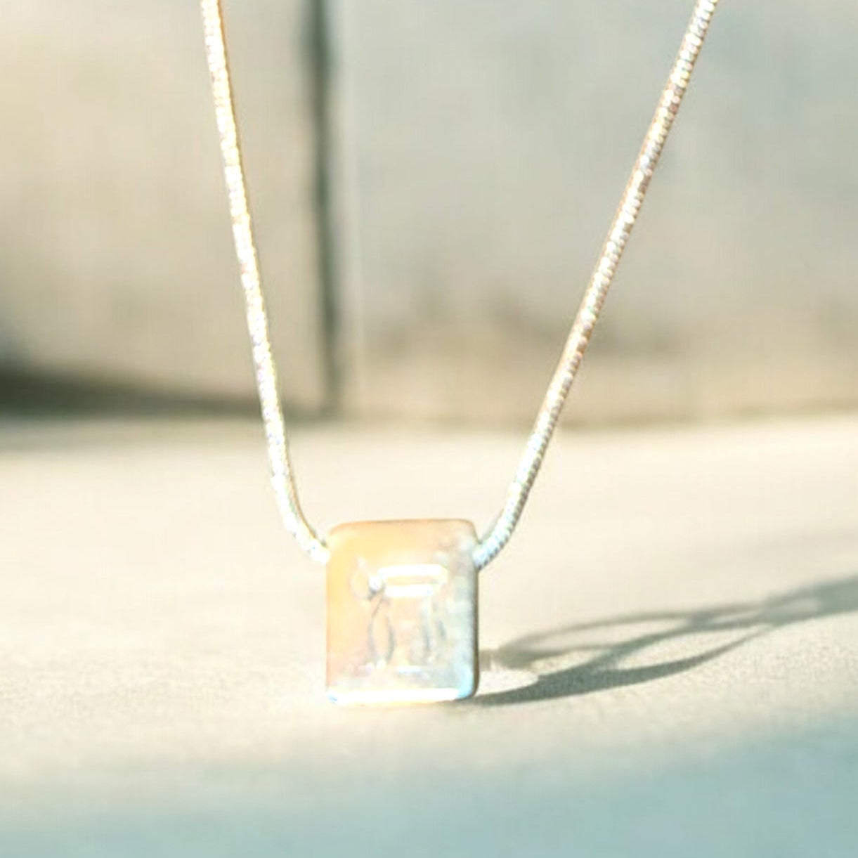 Vintage sterling charm bead with Star of David Chai and heart | Judaica Square Lakewood (view 9)