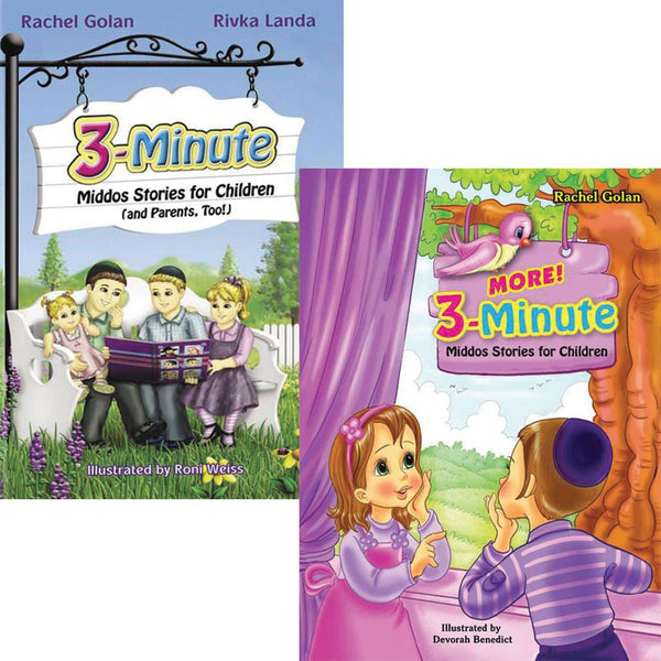 3-Minute Middos Series (2 vol.) by Rachel Golan — Judaica Press