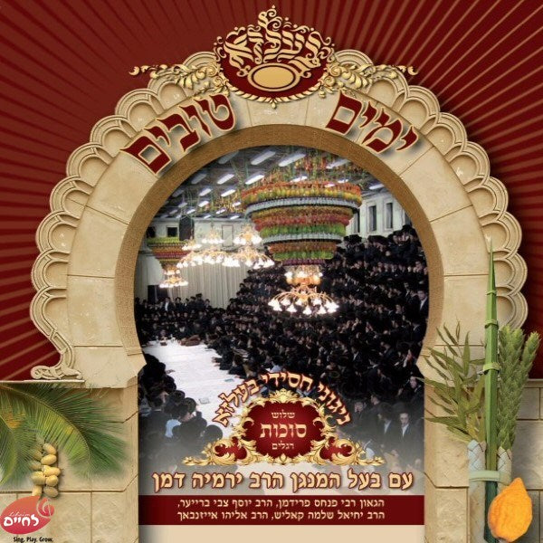 Yomim Tovim In Belz - Succos-ימים טובים בבעלזא - סוכות