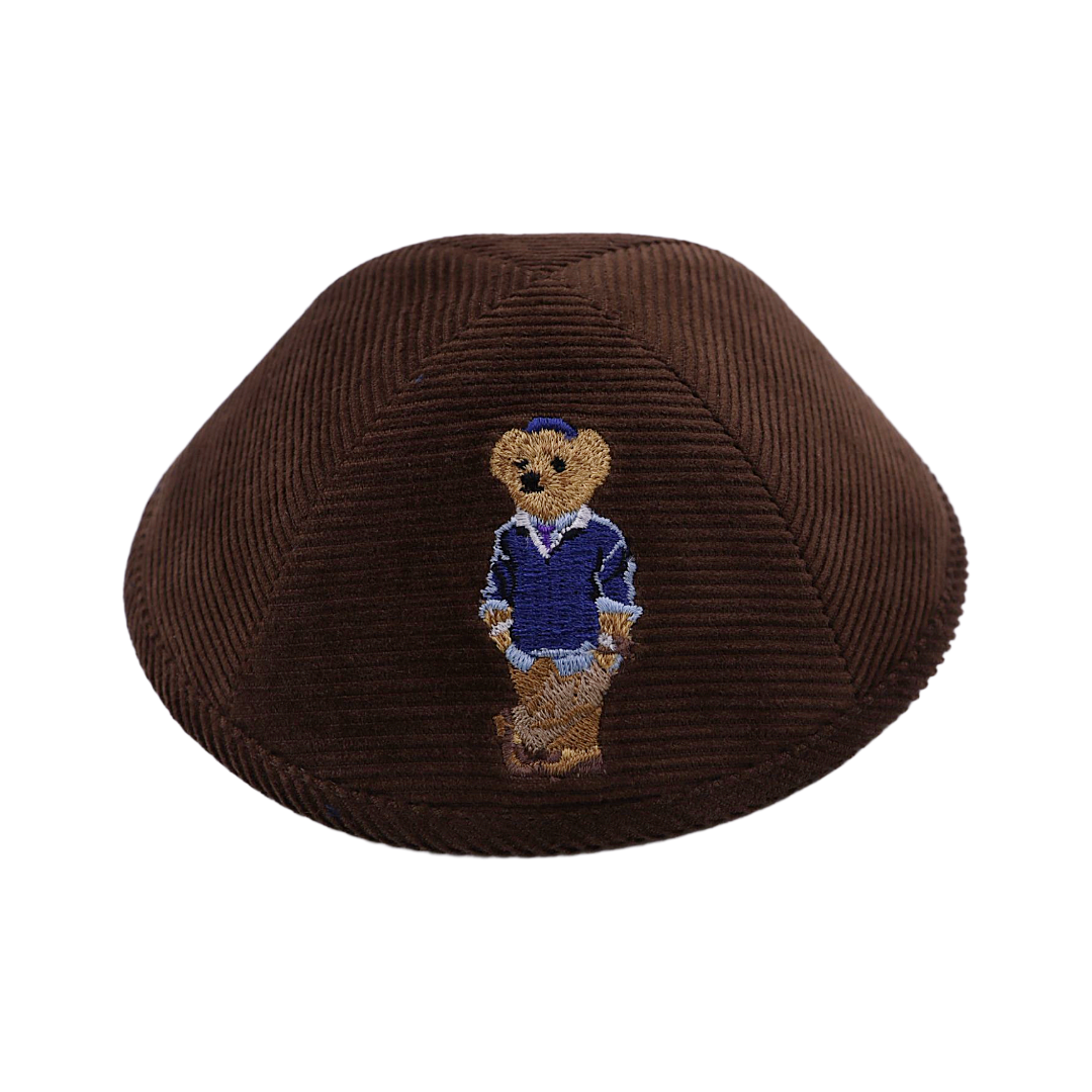 Corduroy Kippah for Upsherin - iKippah by Judaica Square