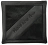 Prestige Leather Tallit & Tefillin Bag — Geometric & Crown Design, Premier Collection (405I-BK)
