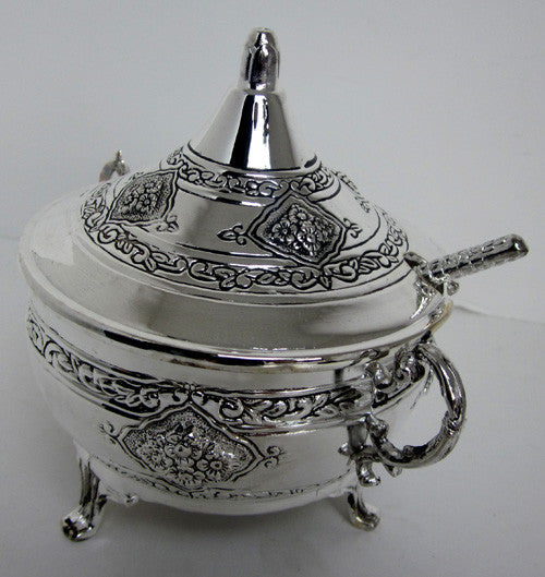 Silverplate Honey Dish