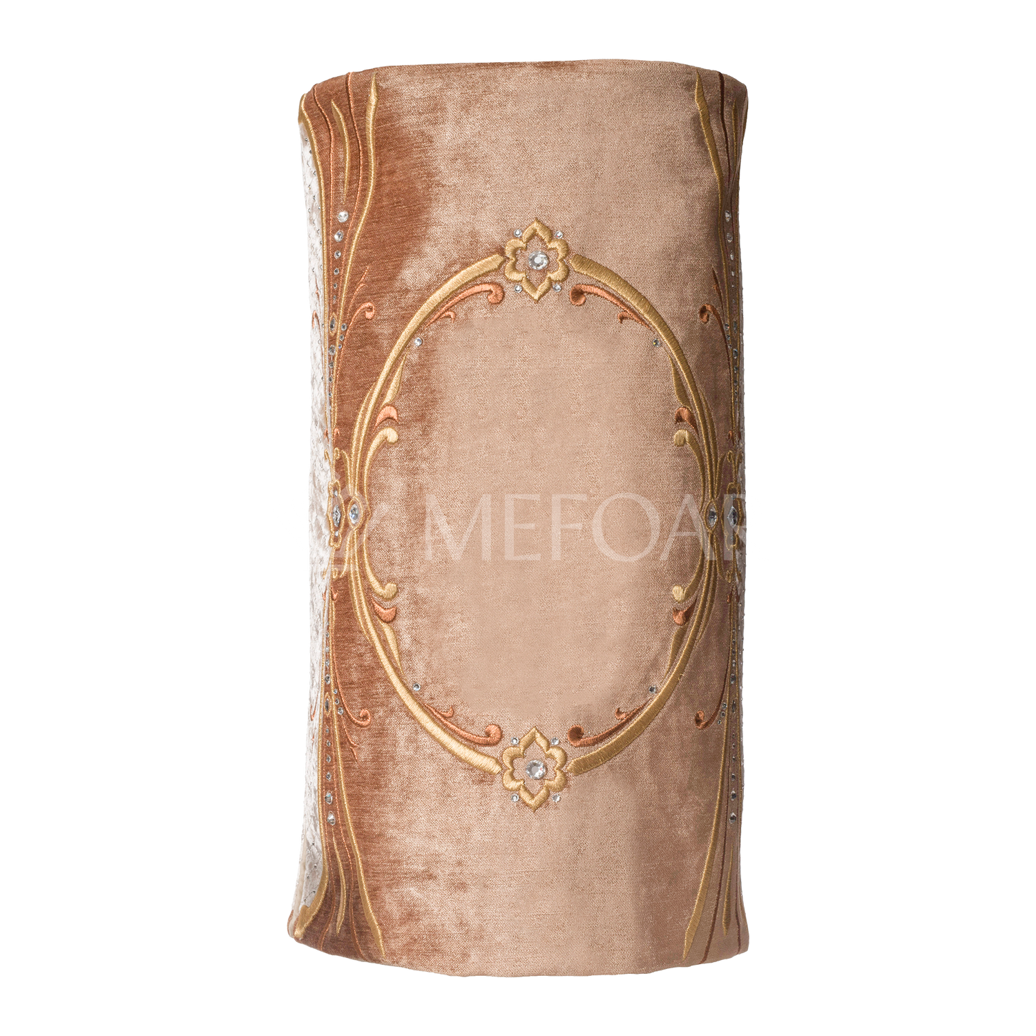 Velvet Torah Mantle - Style 1316 -Gold - Image 3