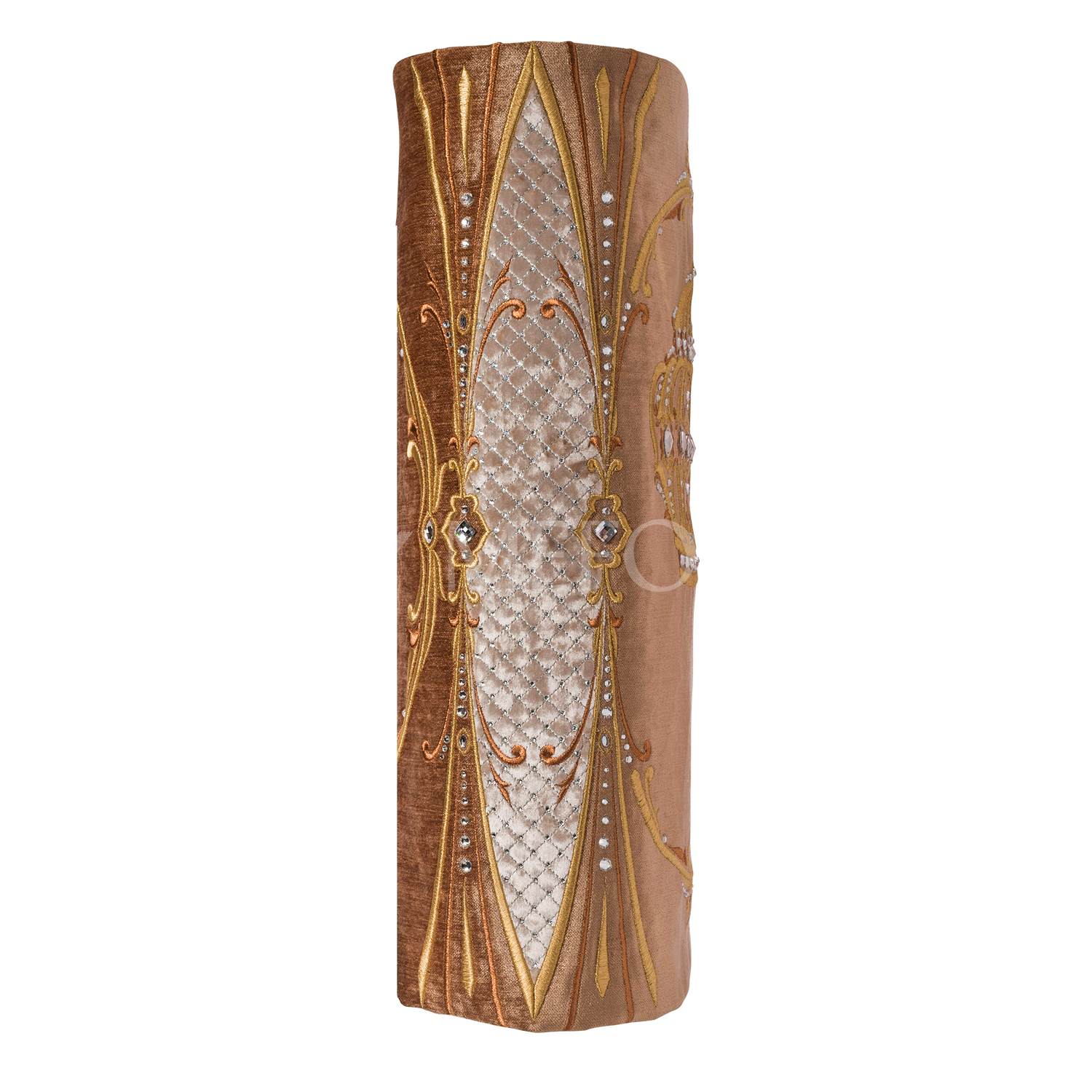 Velvet Torah Mantle - Style 1316 -Gold - Image 4