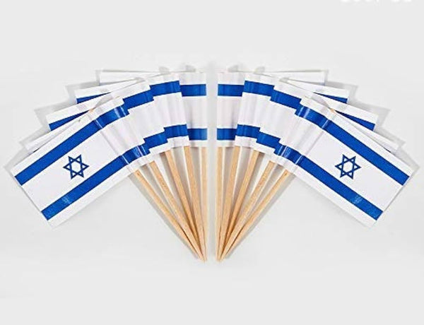 Isreali Flag Toothpick-100PK (I-ITP)