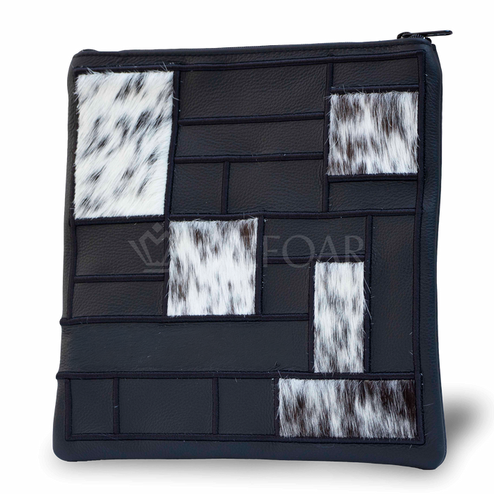 Tallis and Tefillin Bag Design #424 - Leather and Fur - Tallis Bags | Judaica Square Lakewood
