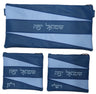 Prestige Leather Chabad Bar Mitzvah Set — Chabad Design, Regal Collection (4250F-BL)