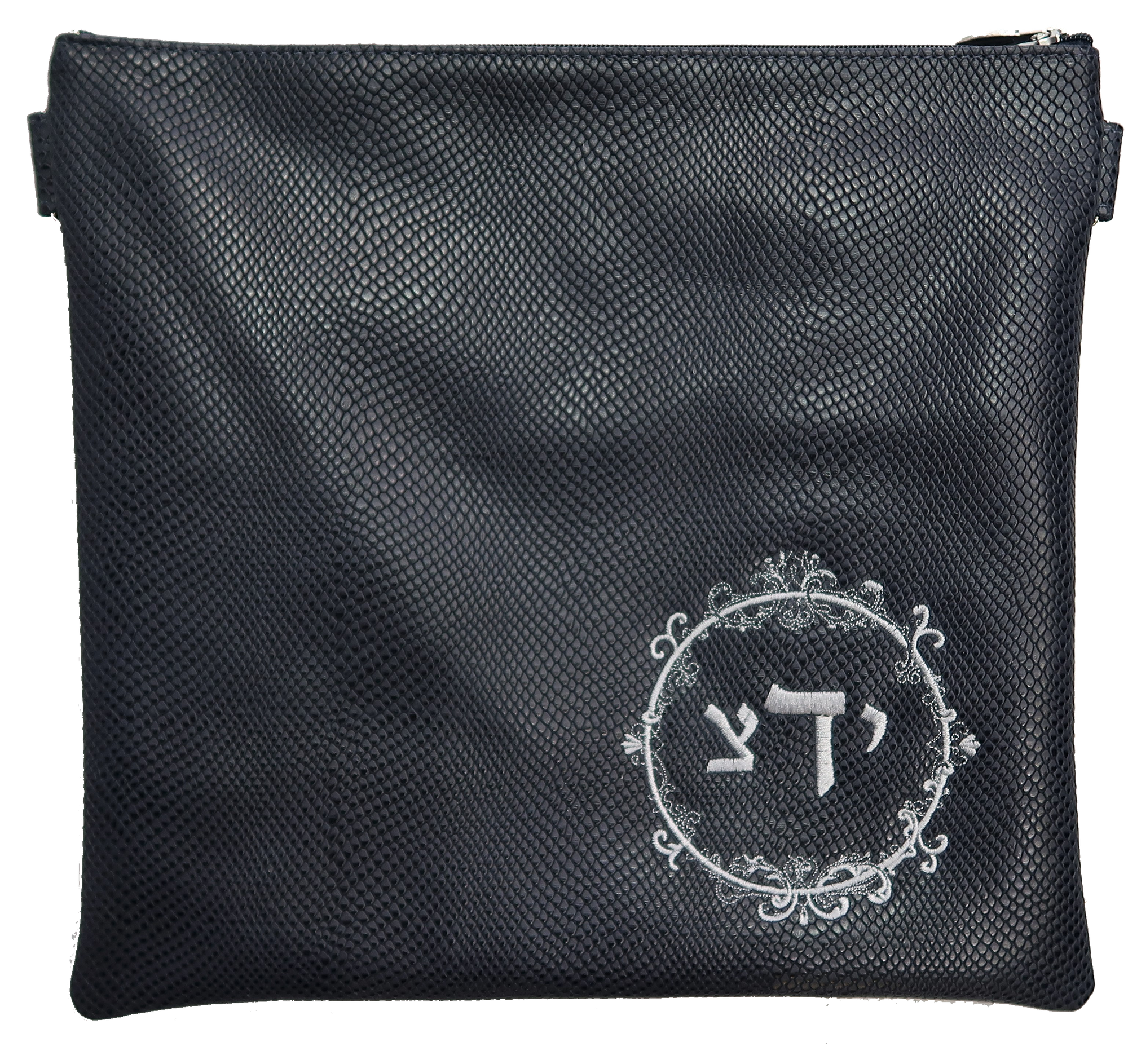Prestige Regal Leather Tallit & Tefillin Bag (435F-NV)