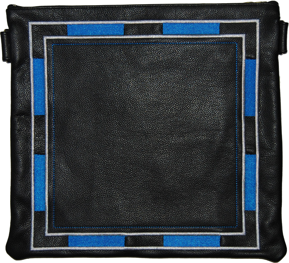 Prestige Leather Tallit & Tefillin Bag (460D-BL)