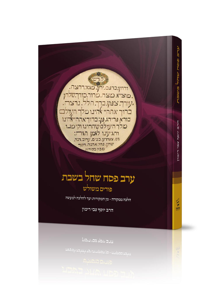 ערב פסח שחל בשבת-- Rav Rimon