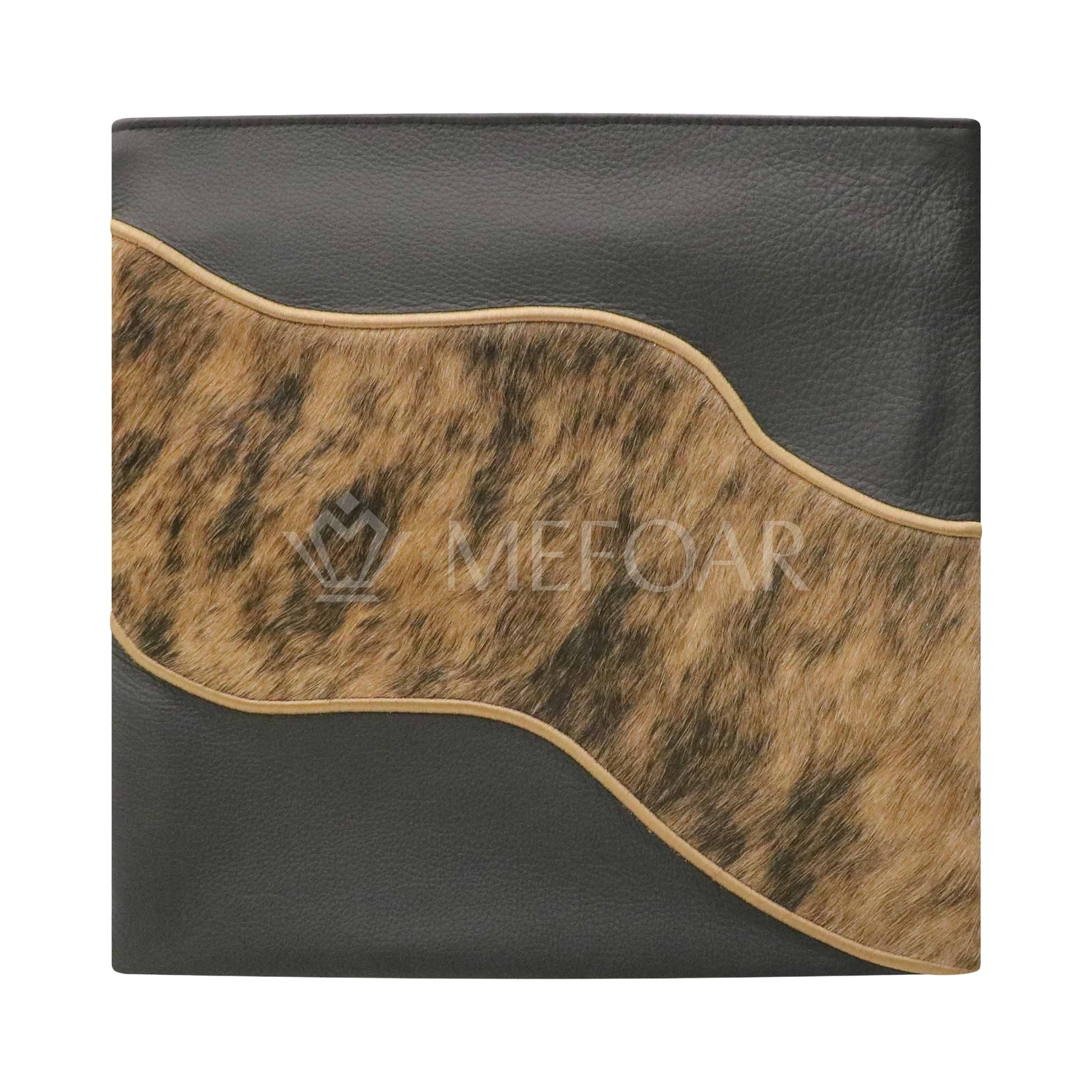 Tallis and Tefillin Bag Design #486 - Leather and Fur - Tallis Bags view 2 | Judaica Square Lakewood