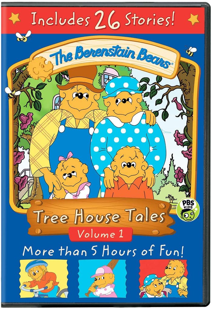 The Berenstain Bears - Tree House Tales - Volume 1 (DVD) — Jewish music DVD | Judaica Square Lakewood