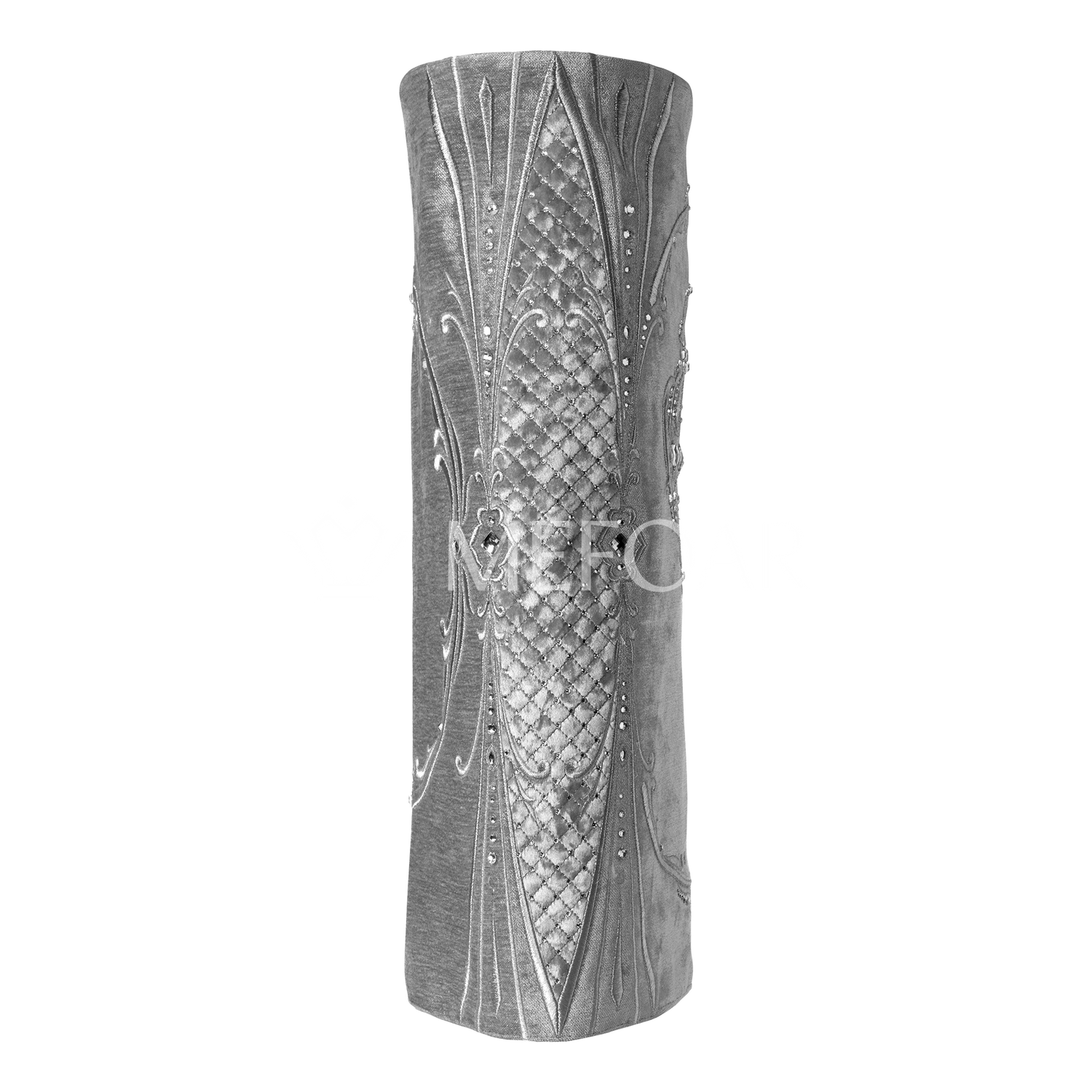 Velvet Torah Mantle - Style 1316 -Silver - Image 4