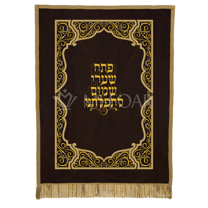 Velvet Torah Paroches - Style 5:A - Parochet & Ark Curtains