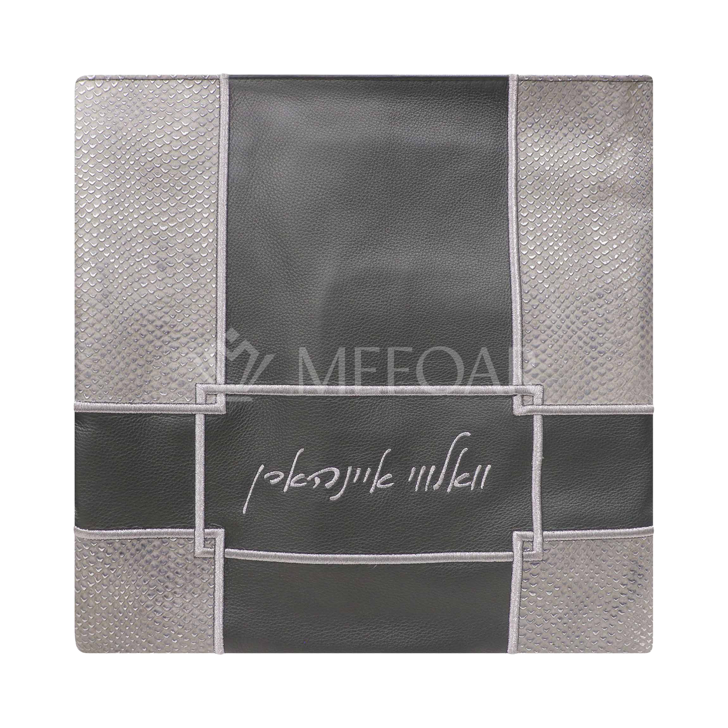 Tallis and Tefillin Bag Design #510 - Leather and Exotic Leather - Tallis Bags view 2 | Judaica Square Lakewood