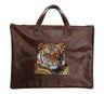 Prestige Custom Leather Tallit & Tefillin Bag (525-BR)