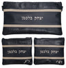 Prestige Croc Chabad Bar Mitzvah Set — Chabad & Croc Design, Exclusive Collection (540G-BK9)