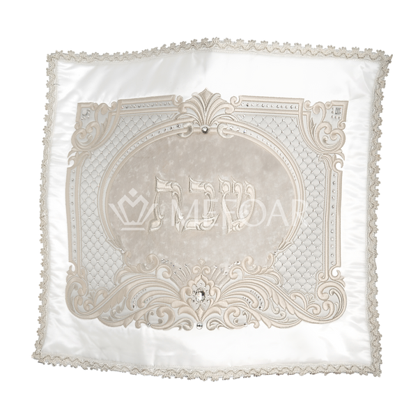 Multi Velvet Crystal Challah Cover #566 - Challah Covers