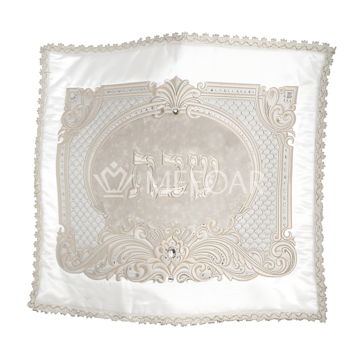 Multi Velvet Crystal  Challah Cover #566 - Challah Covers