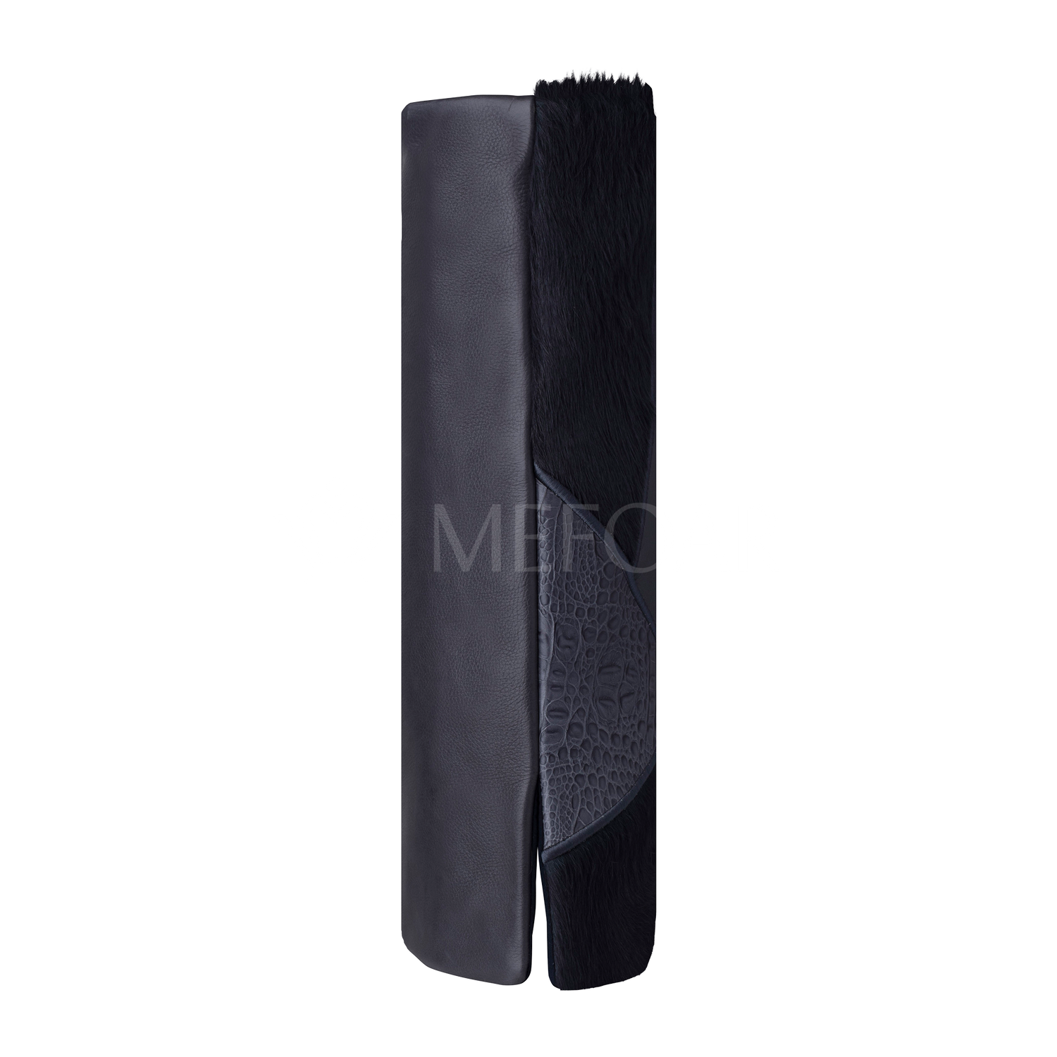Leather & Fur Torah Mantle - Style 383 - Livid - Image 2