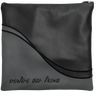 Prestige Leather Tallit & Tefillin Bag — Geometric & Wave Design, Regal Collection (575F-LG)