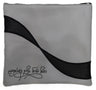 Prestige Leather Tallit & Tefillin Bag — Geometric & Wave Design, Regal Collection (575F-SLG)