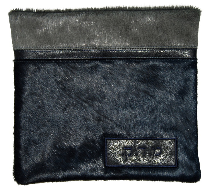 Prestige Premier Leather Tallit & Tefillin Bag (675I-NV6)