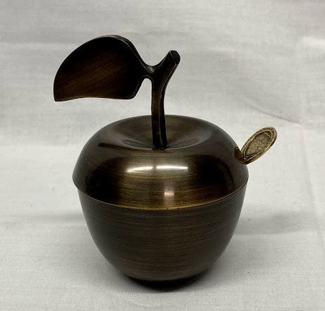 Pewter Honey Dish Apple Shaped