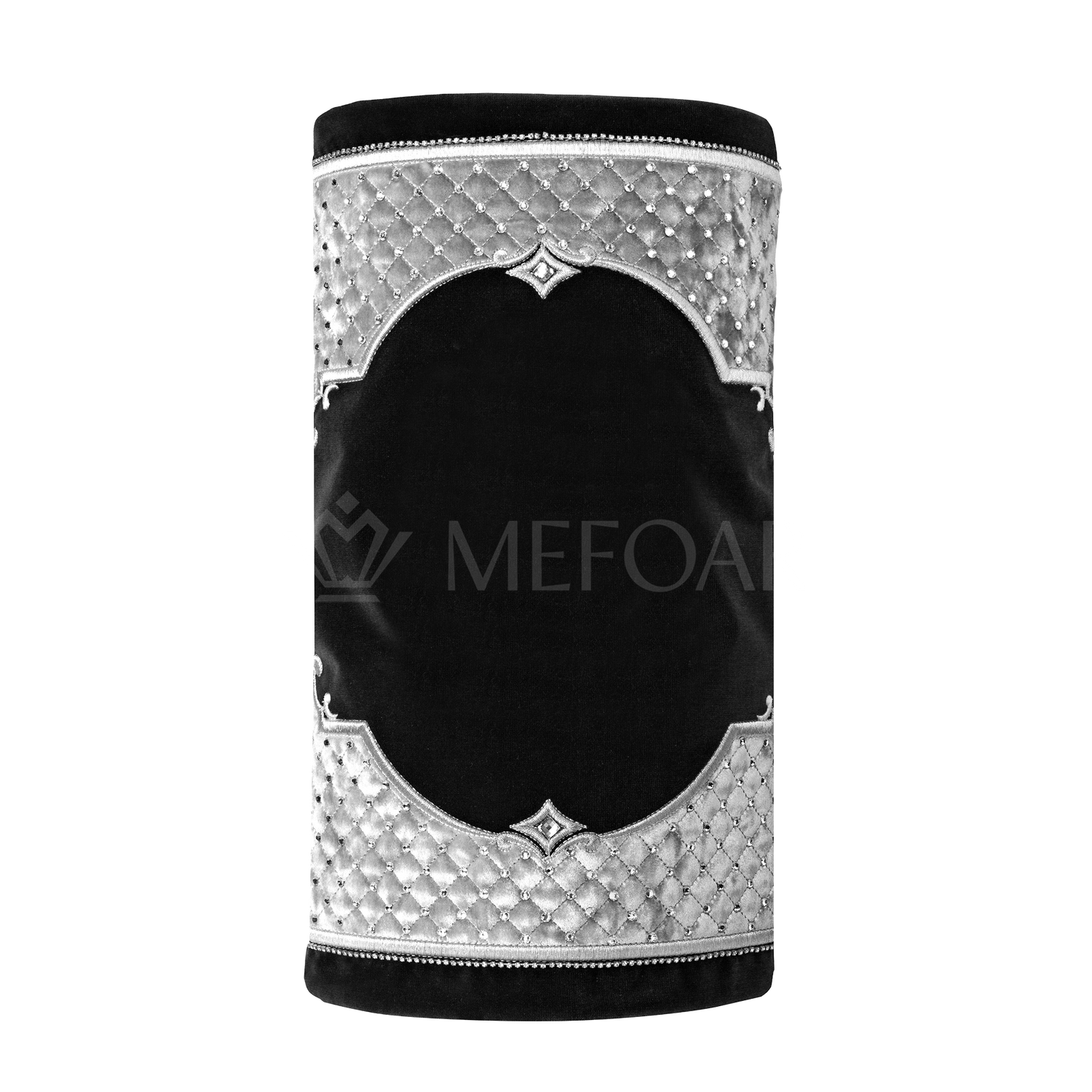 Velvet Torah Mantle -802-Black - Image 2